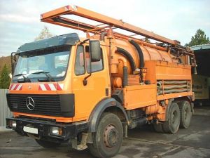 Mercedes SK 2629K, DA22, 6x4 CZYSZCZENIE KANAŁÓW